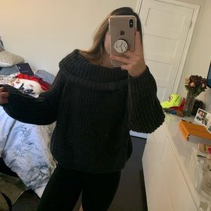 Knit sweater